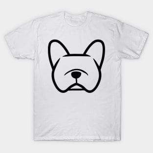 french bulldog face T-Shirt